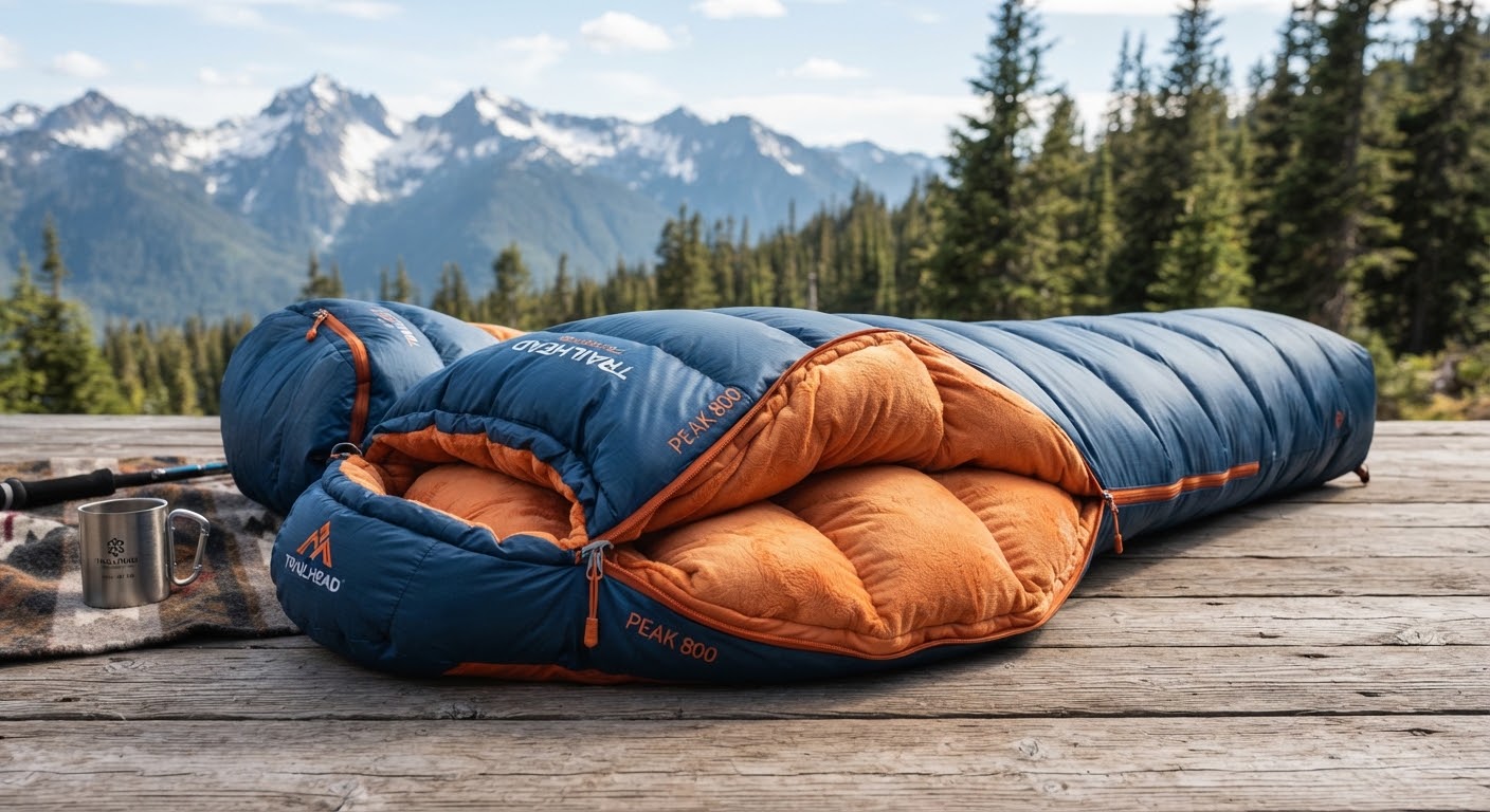 Alpine -10°C Sleeping Bag — Down-Filled Expedition Bag
