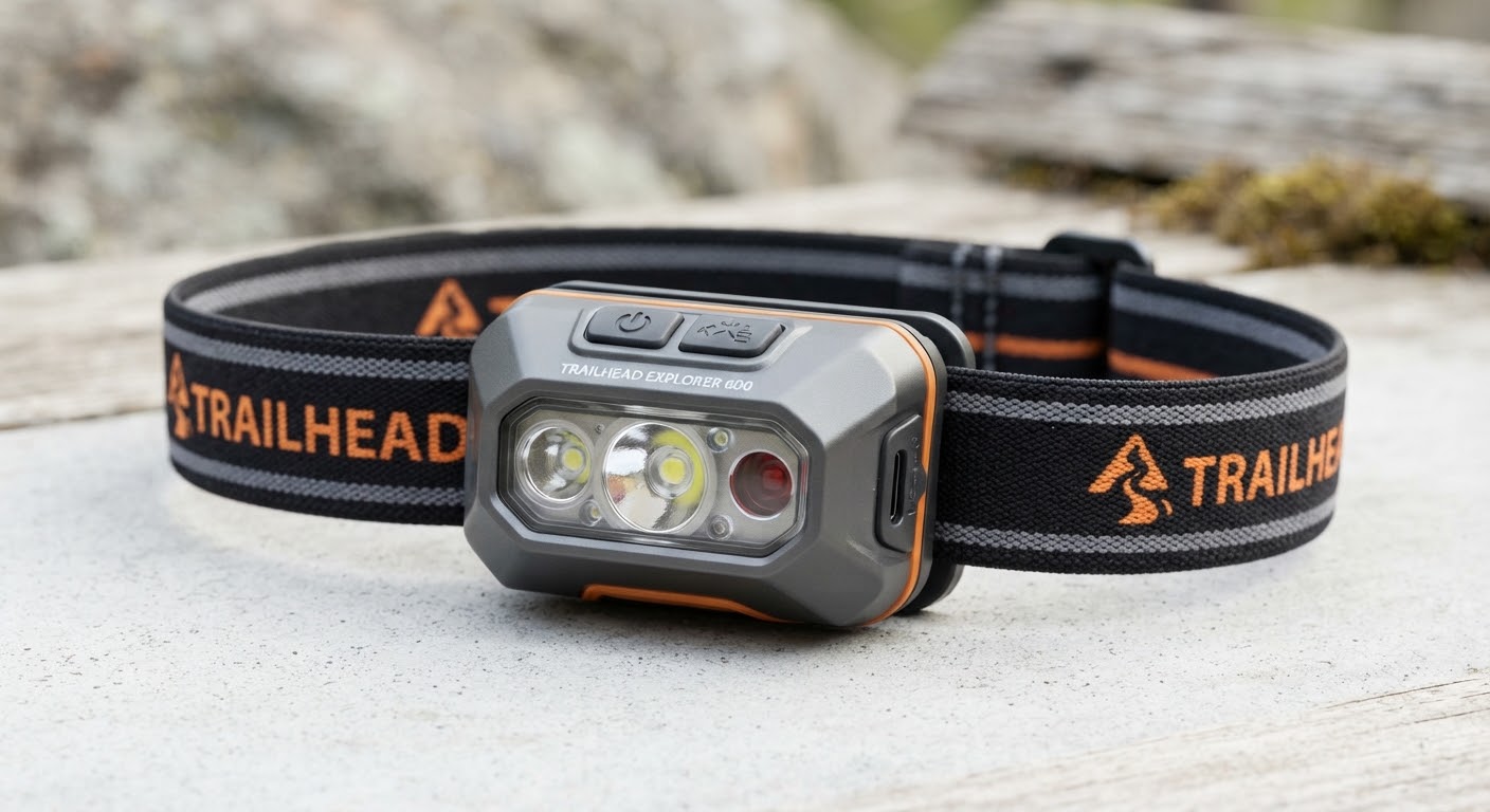 Luminary LED Headlamp — Rechargeable · Weather-Sealed